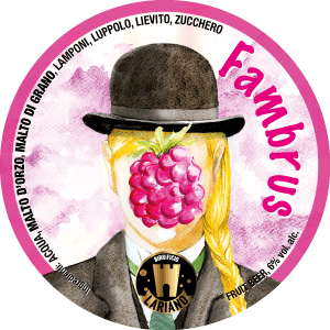 Fambrus - Birra alla frutta in botte ai lamponi
